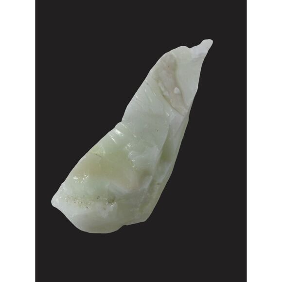 Jadeite Multitone Glowing Layered Slag Uranium Art Glass Cullet #GLXL2369 - Picture 4 of 5